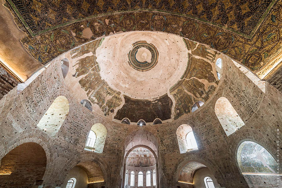 The Imposing Interior of Thessaloniki's Rotunda