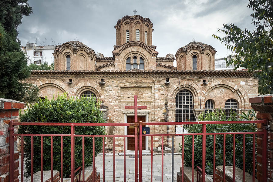 Δυτική όψη ναού Αγίων Αποστόλων Θεσσαλονίκης (UNESCO)