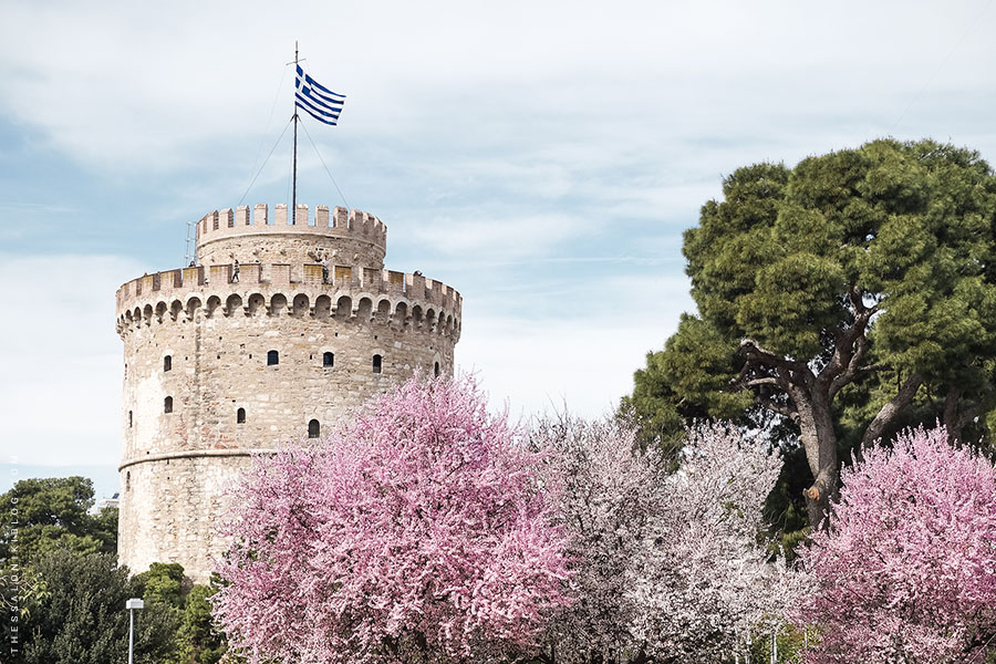 Thessaloniki in Spring - The White Tower