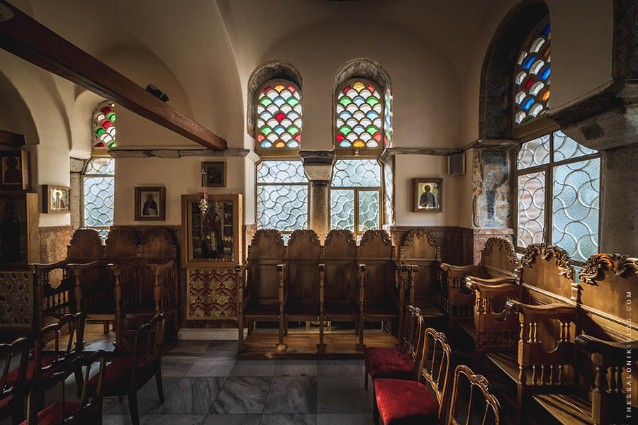 Church of Agia Ekaterini - Interior view of the Narthex
