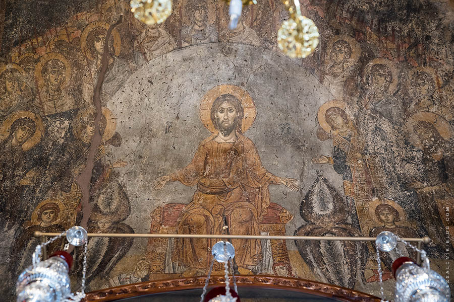 Church of Panagia Chalkeon - The Wall Painting of Christ on Judgement Day