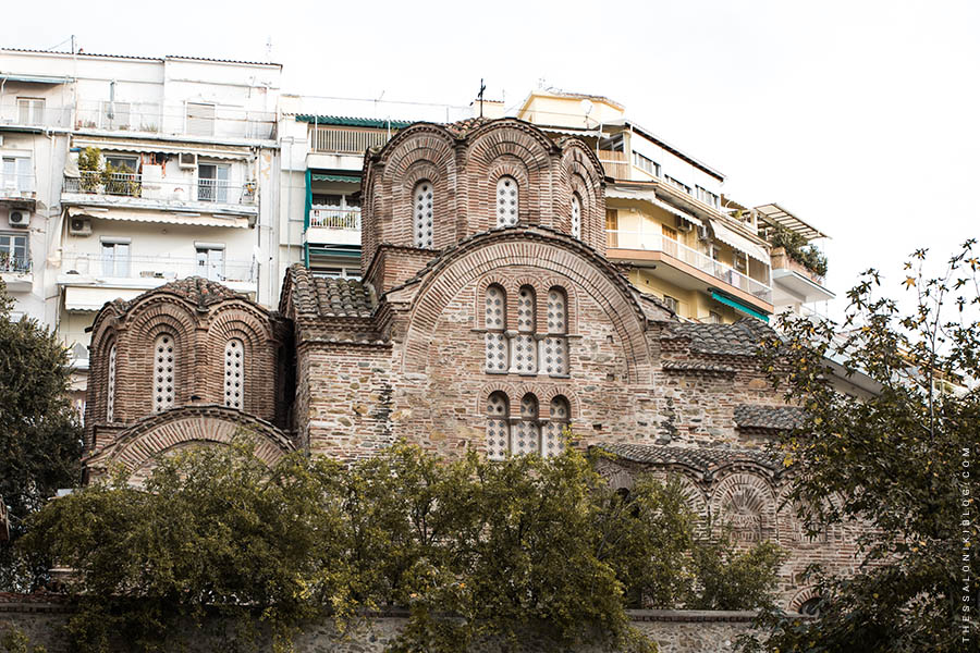 Νότια όψη του ναού Αγίου Παντελεήμονα Θεσσαλονίκης (UNESCO)