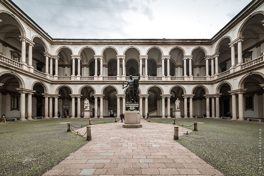 Brera Palace Inner Courtyard