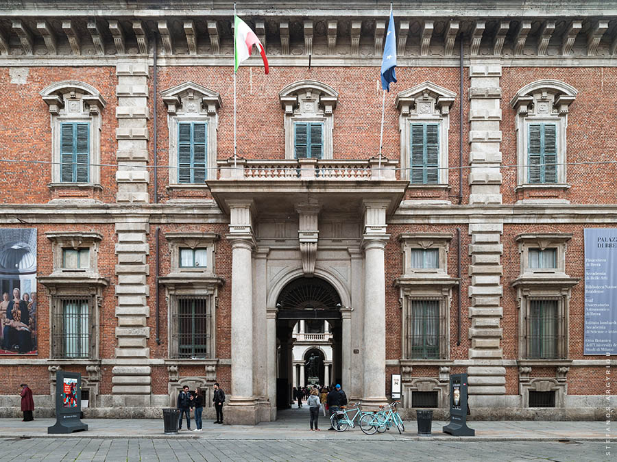 Brera Palace in Milan
